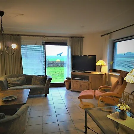 Hooge In The Haus Halligblick Prázdninový dům *